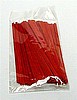 RED 4” Twistie Bag Ties (Qty 100)