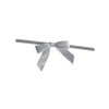 Small WHITE Bow on Twistie (Qty 25)