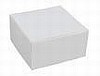 3 1/2 x 3 1/2 x 1 3/4 White Gift Box (Qty 25)