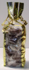 2-1/4 x 1-7/8 x 9-1/2 Gold Vertical Side Band Gusseted Bags 1/2# (Qty 50)