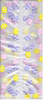 4 X 2 3/4 X 9 (EASTER EGG PRINT) Clear Cello Gusseted Bags (Qty 50)