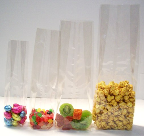 STAND UP HIGH BARRIER CELLO BAGS BOPP Polypropylene