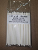 3 1/2 x 1/8 WHITE PAPER SUCKER STICKS (Qty 100)